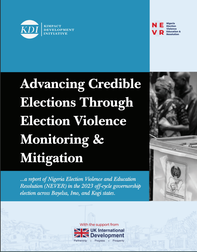 Advancing Credible Elections Through Election Violence Monitoring & Mitigation